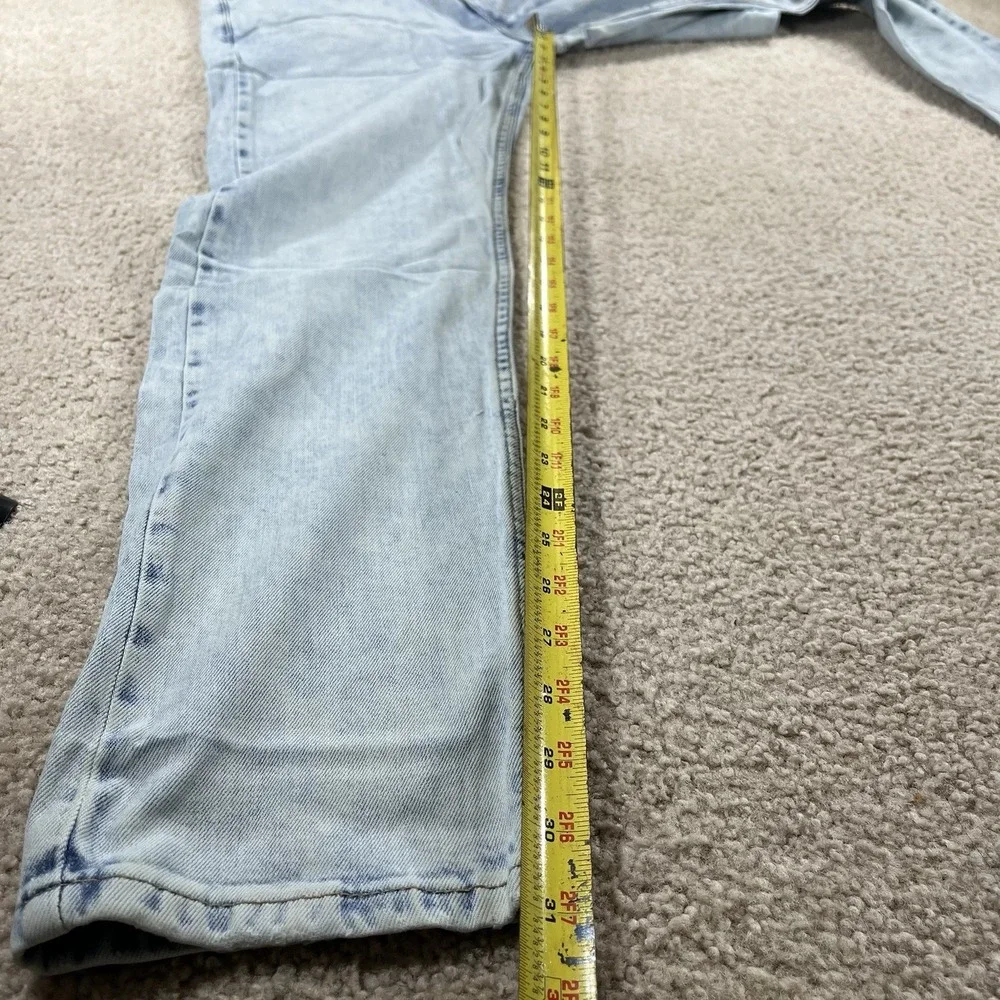 Levis‎ 512 Slim Taper Jeans Mens 34x32 FIT 34x31 ACID Wash DISTRESSED VTG NWT